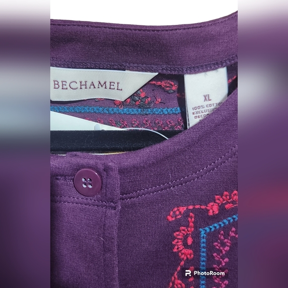 Beautiful Purple Cardigan, sz xl, NWT - Picture 3 of 4